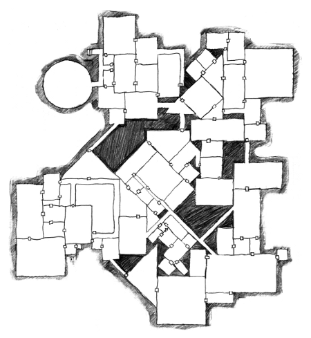 Dungeon map